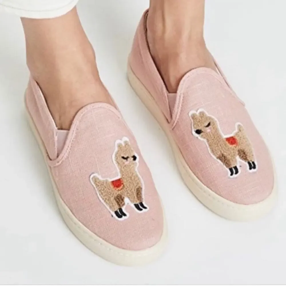 Soludos Llama Dusty Rose Pink Slip On Sneaker Anthropologie 8